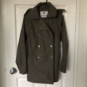 Helly Hansen rain jacket/trench coat